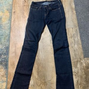 Express low rise barely boot jeans